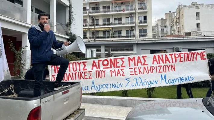 Με αυτοκινητοπομπή κατεβαίνουν Βόλο οι χαλαζόπληκτοι αγρότες του Πηλίου την Παρασκευή (video)