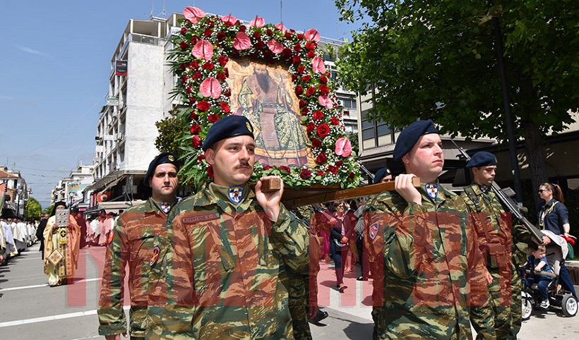 Η Καρδίτσα τίμησε τον πολιούχο της Αγιο Σεραφείμ (φωτό+βίντεο)