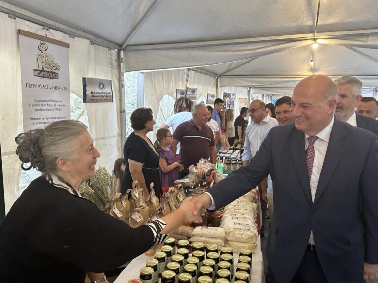 Παρουσία του Υπουργού Αγροτικής Ανάπτυξης Κ. Τσιάρα το 1ο Φεστιβάλ Γαστρονομίας και Τοπικών Προϊόντων Σοφάδων
