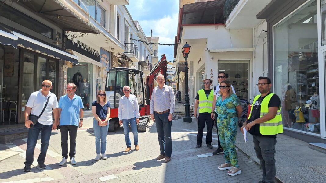 Δήμος Ελασσόνας: Ξεκίνησαν οι εργασίες για το Open Mall