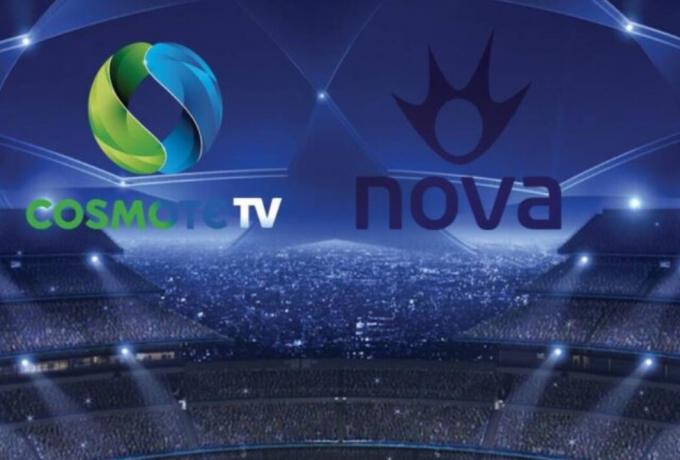 Το deal του αιώνα στην τηλεόραση: Cosmote TV και Nova ενώνουν τις δυνάμεις τους με κοινό αθλητικό περιεχόμενο!