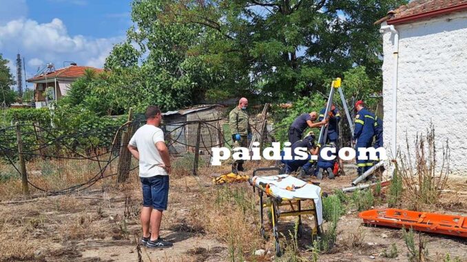 Γυναίκα έπεσε σε φρεάτιο στον Αμπελώνα – Γιγάντια επιχείρηση Αστυνομίας, Πυροσβεστικής, ΕΚΑΒ (ΦΩΤΟ)