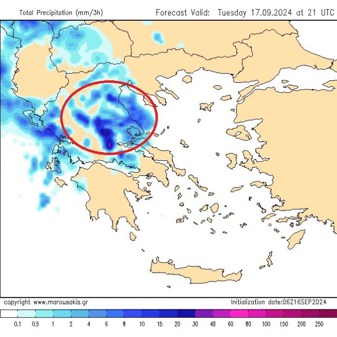 Έρχονται επικίνδυνα καιρικά φαινόμενα στη Θεσσαλία- H πρόβλεψη Μαρουσάκη