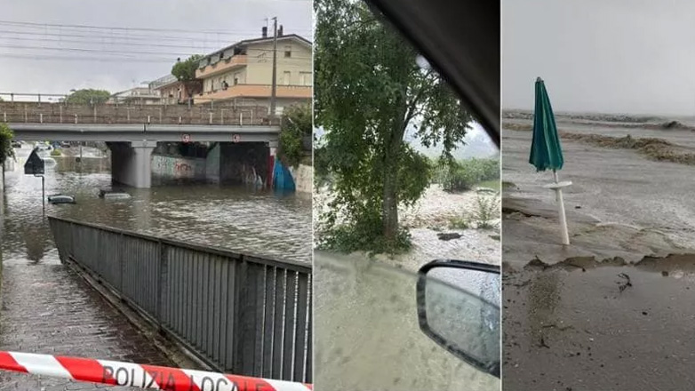 Ιταλία: Υπερχείλιση ποταμού στην Εμίλια Ρομάνια – Νεκρός πυροσβέστης στην Απουλία