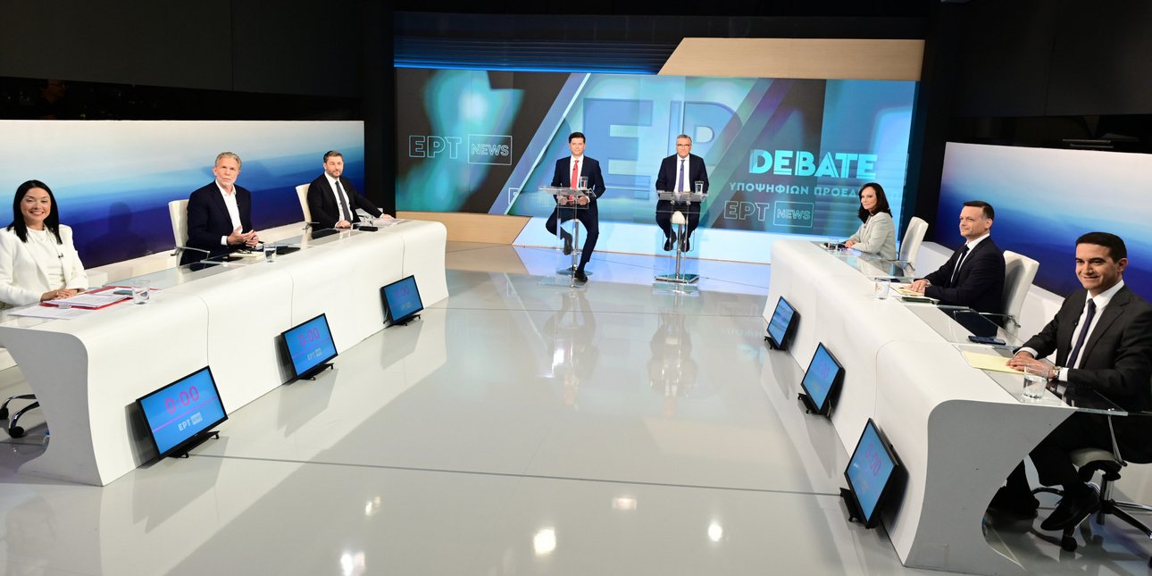 Debate ΠΑΣΟΚ: Οξεία αντιπαράθεση των «έξι» με αιχμές και προσωπικές επιθέσεις ενόψει των εσωκομματικών εκλογών