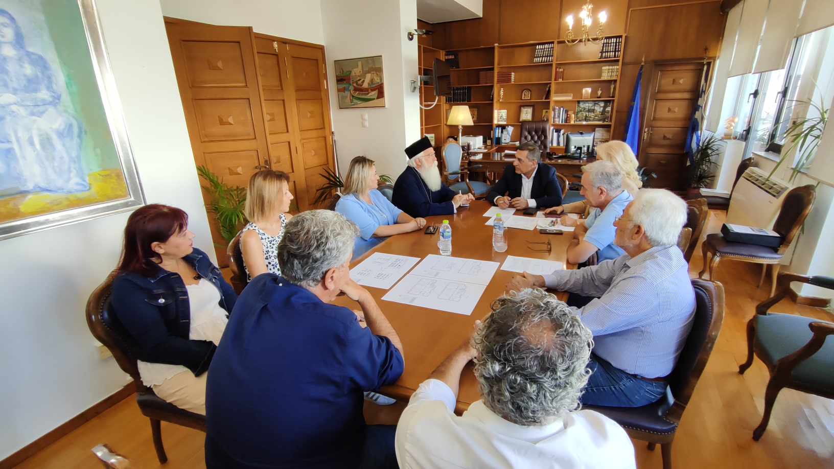 Υπεγράφη η σύμβαση για τη στέγη της Σχολής Αγιογραφίας -μεταξύ περιφερειας και Ι.Μ. Δημητριάδος