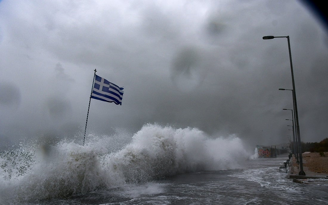 Απαγορευτικό απόπλου σε περιοχές του βορειοανατολικού Αιγαίου λόγω ισχυρών ανέμων.