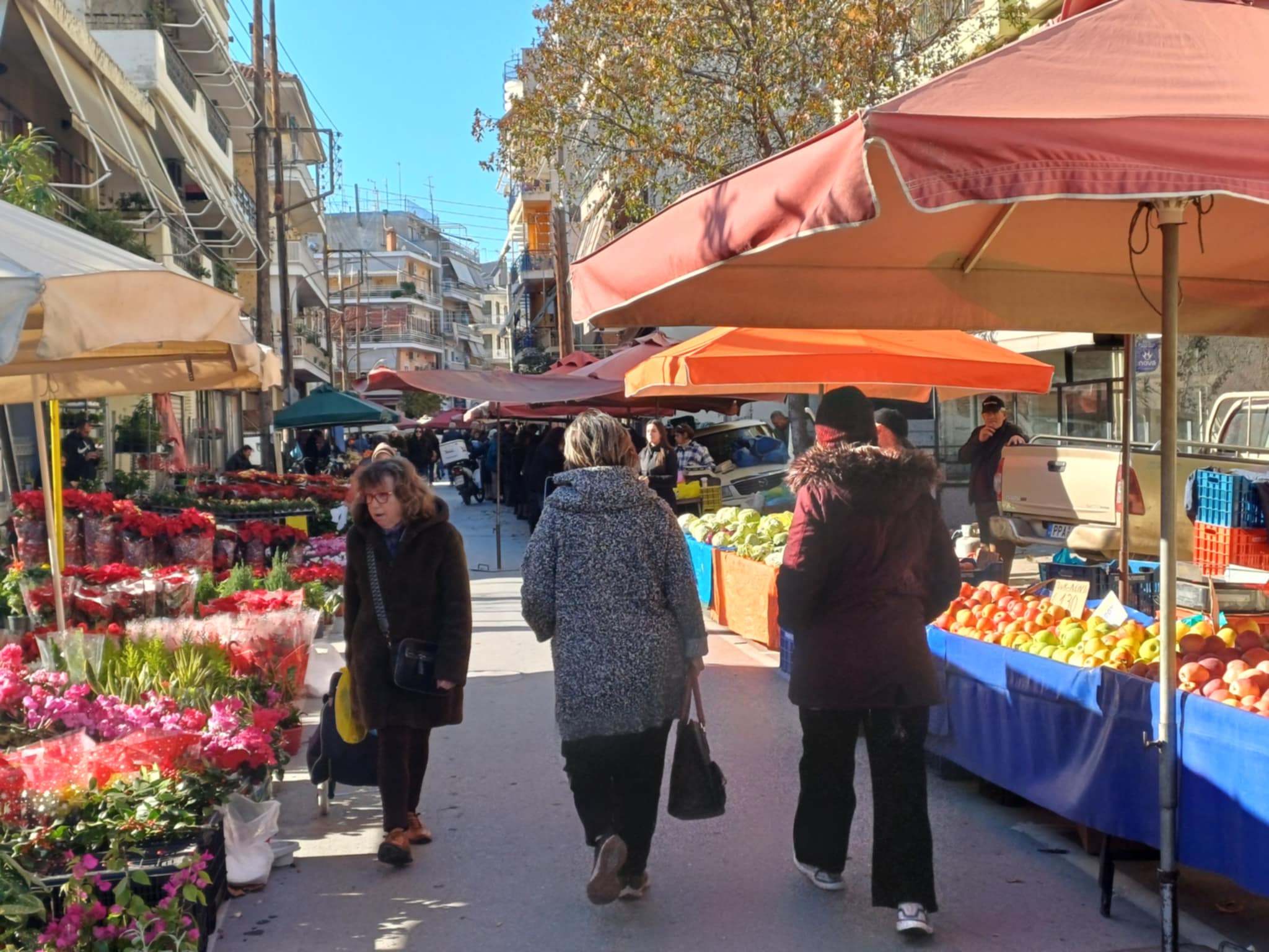 Δράση του Δήμου Λαρισαίων και του «Μπορούμε» για την παιδική παχυσαρκία στη Λαϊκή της οδού Αγιάς (ΦΩΤΟ)