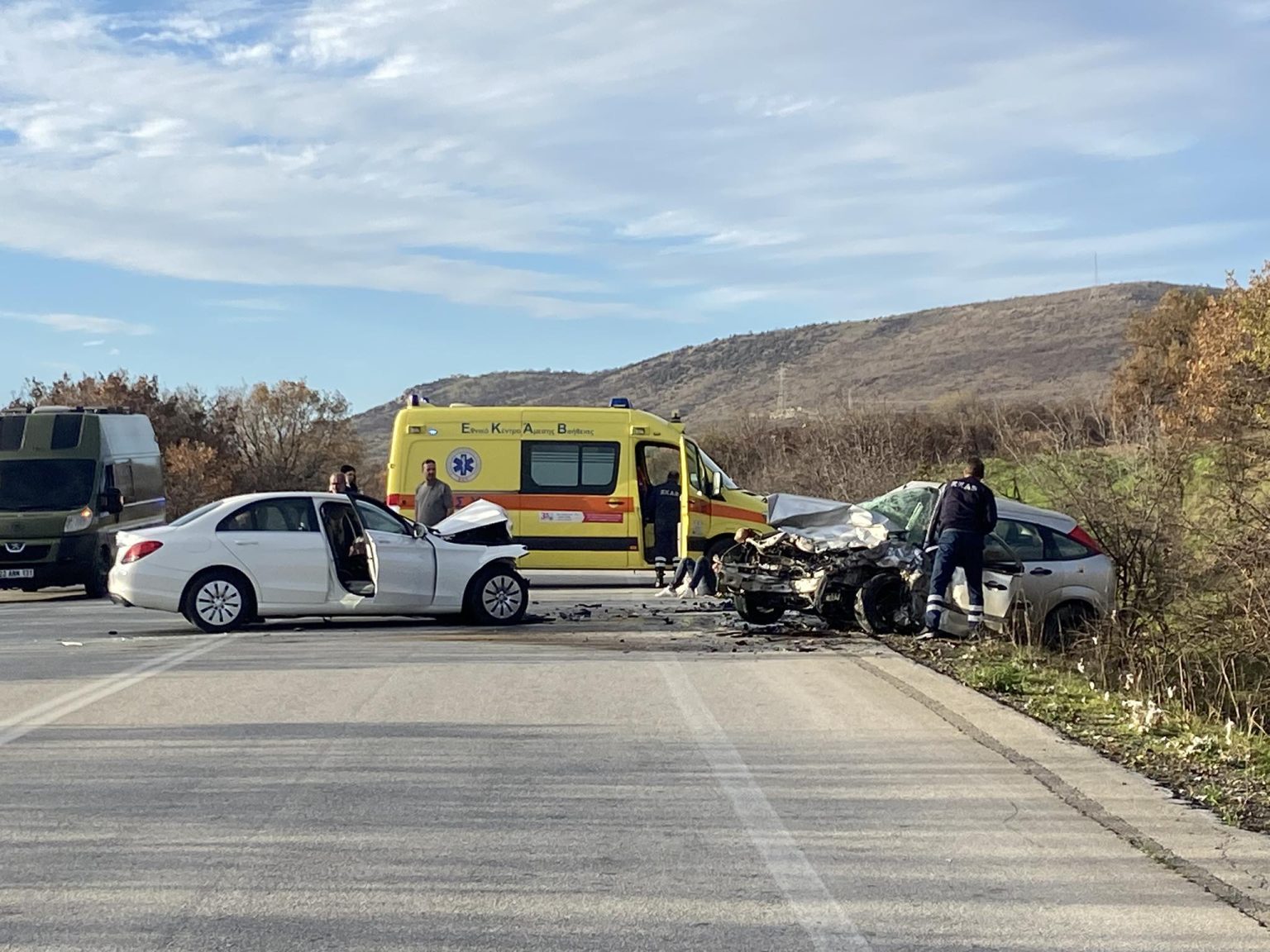 Θανατηφόρο τροχαίο στον ΠΑΘΕ στο ύψος του Αλμυρού-νεκρός  κάτοικος από το Αχίλλειο