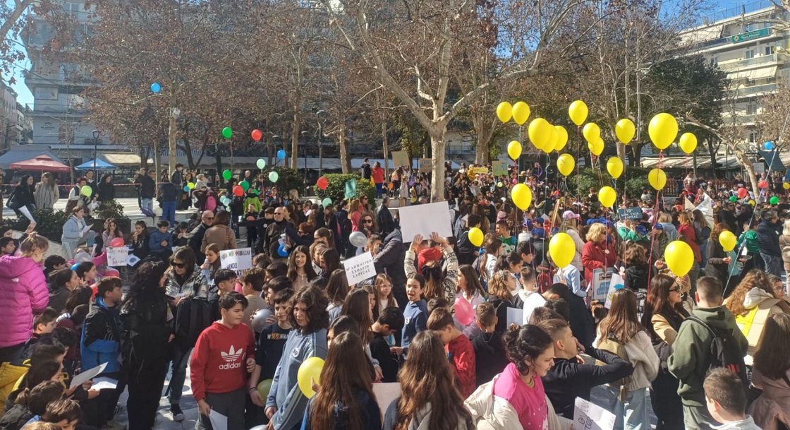 «Ένας κόσμος χωρίς βία ξεκινά από τα σχολεία»-εκδήλωση στην Ταχυδρομείου (ΦΩTO+βίντεο)