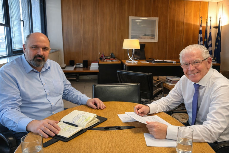 ΒΟΛΟΣ - Βόλος: Την εκκαθάριση των ενισχύσεων από τον ΕΛΓΑ συζήτησαν Τριαντόπουλος- Λυκουρέντζος ΒΟΛΟΣ - Βόλος: Την εκκαθάριση των ενισχύσεων από τον ΕΛΓΑ συζήτησαν Τριαντόπουλος- Λυκουρέντζος