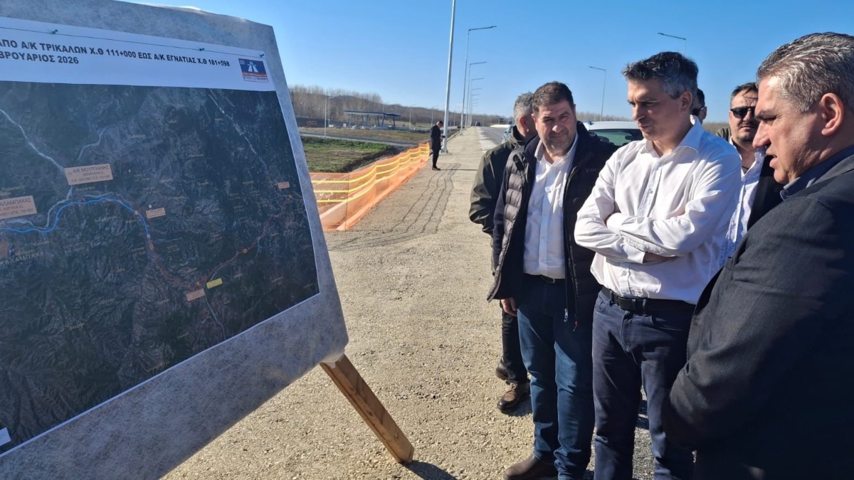 ΘΕΣΣΑΛΙΑ - Χρίστος Δήμας: Στο 93% η πρόοδος κατασκευής στο Βόρειο Τμήμα του Αυτοκινητοδρόμου Ε65 ΘΕΣΣΑΛΙΑ - Χρίστος Δήμας: Στο 93% η πρόοδος κατασκευής στο Βόρειο Τμήμα του Αυτοκινητοδρόμου Ε65