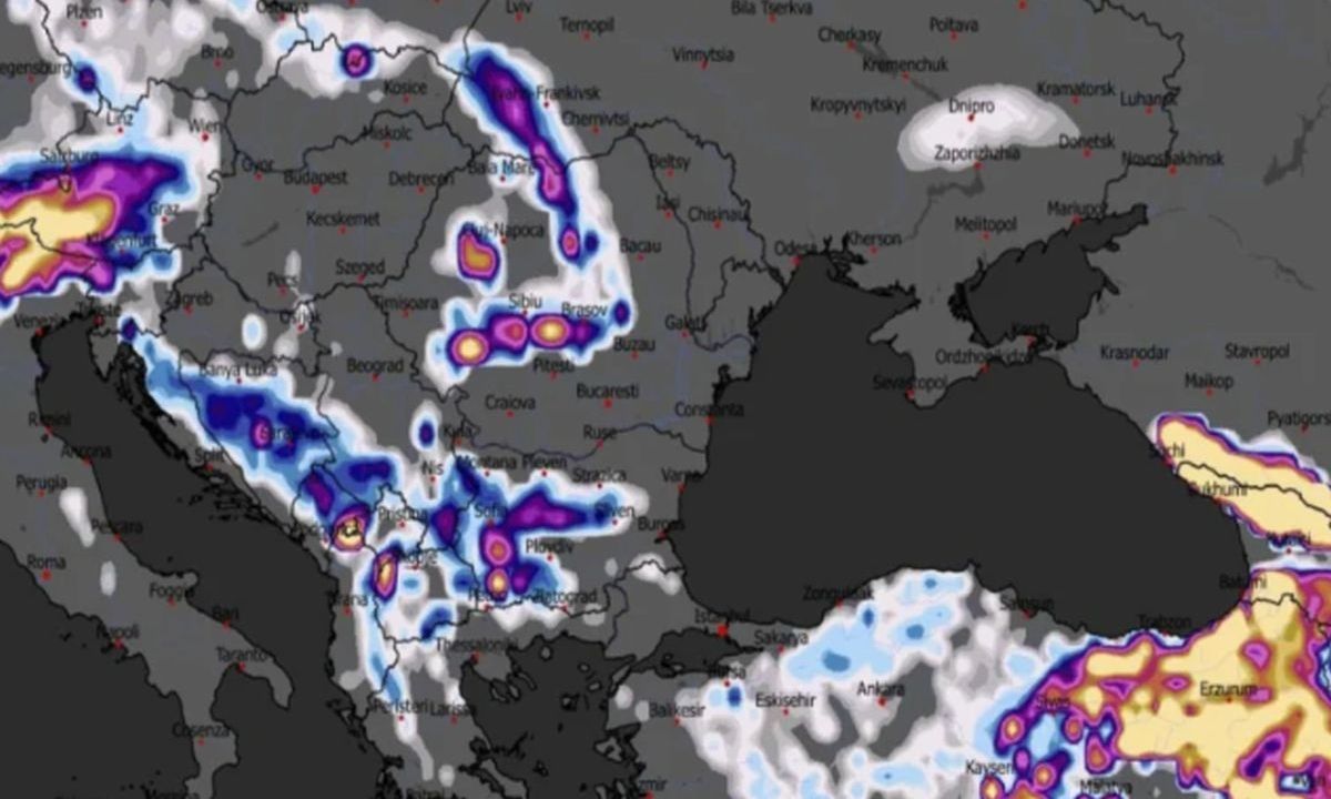 Καιρός: Το ECMWF προβλέπει κυκλώνα με εκτεταμένες βροχές,κρύο και χιόνια στα Βαλκάνια - Πότε επηρεάζει την Ελλάδα