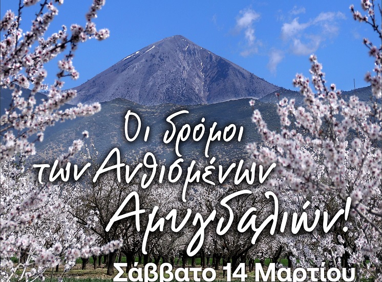 ΛΑΡΙΣΑ - Ο Δήμος Τεμπών καλωσορίζει την Άνοιξη με «Οι δρόμοι των Ανθισμένων Αμυγδαλιών» ΛΑΡΙΣΑ - Ο Δήμος Τεμπών καλωσορίζει την Άνοιξη με «Οι δρόμοι των Ανθισμένων Αμυγδαλιών»