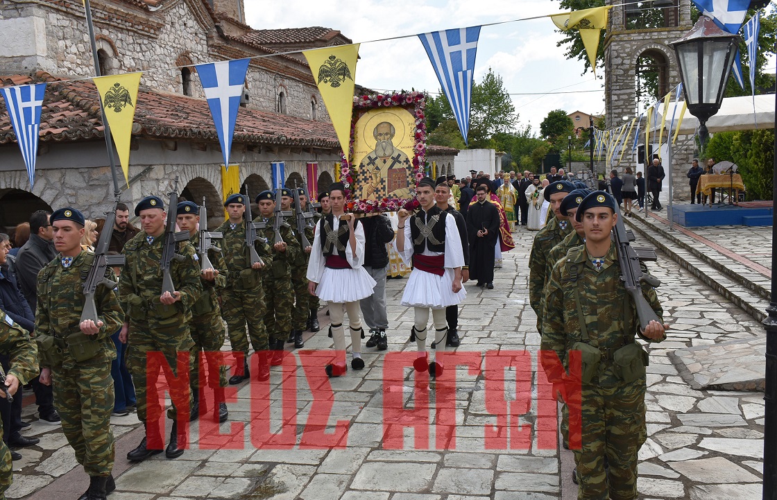 Λαμπρός ο εορτασμός του Αγίου Αθανασίου στον Παλαμά (ΦΩΤΟ)