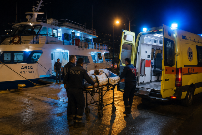 ΒΟΛΟΣ - Επείγουσα διακομιδή 28χρονης από τη Σκιάθο στο Νοσοκομείο του Βόλου ΒΟΛΟΣ - Επείγουσα διακομιδή 28χρονης από τη Σκιάθο στο Νοσοκομείο του Βόλου