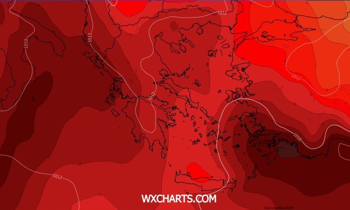 ΕΛΛΑΔΑ - Καιρός: Τον πρώτο καύσωνα «φέρνει» το GFS - Η ημερομηνία που δίνει το αμερικανικό μοντέλο πρόγνωσης ΕΛΛΑΔΑ - Καιρός: Τον πρώτο καύσωνα «φέρνει» το GFS - Η ημερομηνία που δίνει το αμερικανικό μοντέλο πρόγνωσης
