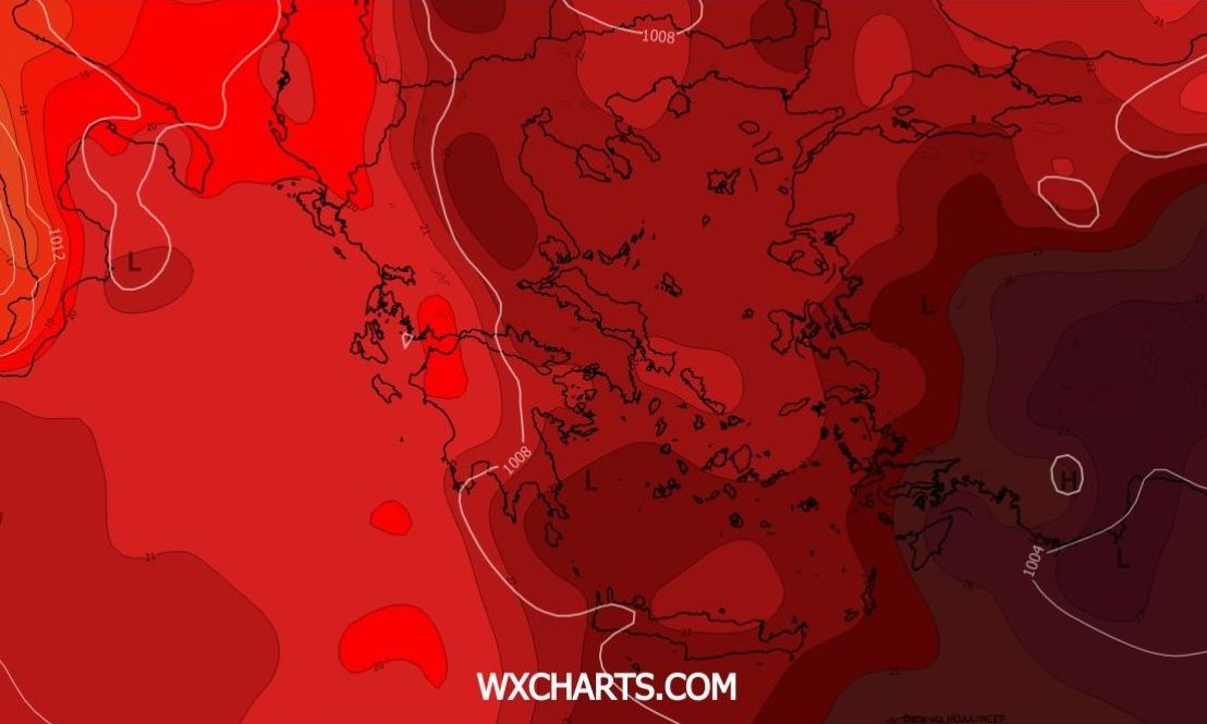 ΘΕΣΣΑΛΙΑ - Το GFS φέρνει καύσωνα στην Ελλάδα - από 6 Ιουλίου έρχονται «40άρια» στη Θεσσαλία (χάρτες) ΘΕΣΣΑΛΙΑ - Το GFS φέρνει καύσωνα στην Ελλάδα - από 6 Ιουλίου έρχονται «40άρια» στη Θεσσαλία (χάρτες)