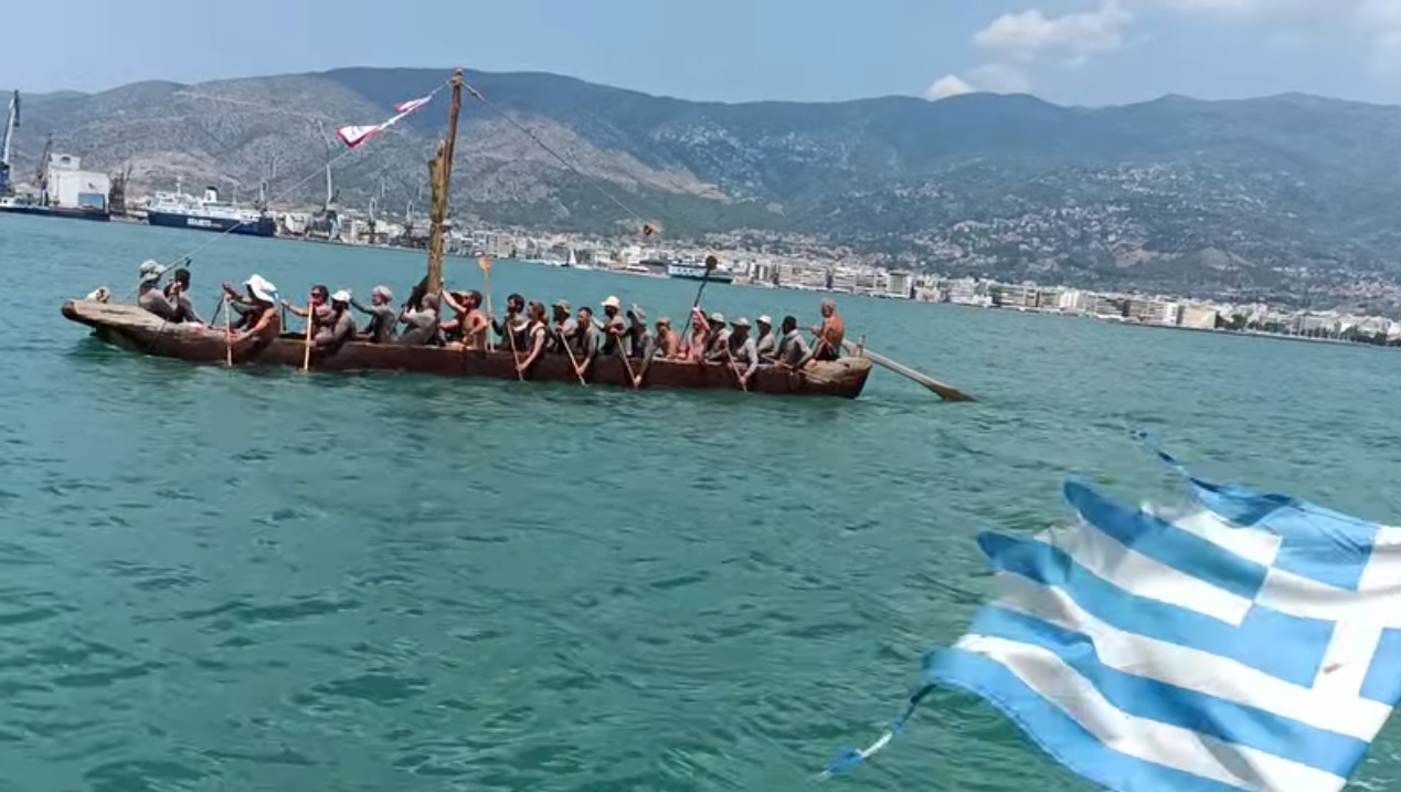 ΒΟΛΟΣ - Μονόξυλο με Τσέχους κωπηλάτες ταξίδεψε από την Αλεξανδρούπολη στον Βόλο σε 13 ημέρες (video) ΒΟΛΟΣ - Μονόξυλο με Τσέχους κωπηλάτες ταξίδεψε από την Αλεξανδρούπολη στον Βόλο σε 13 ημέρες (video)
