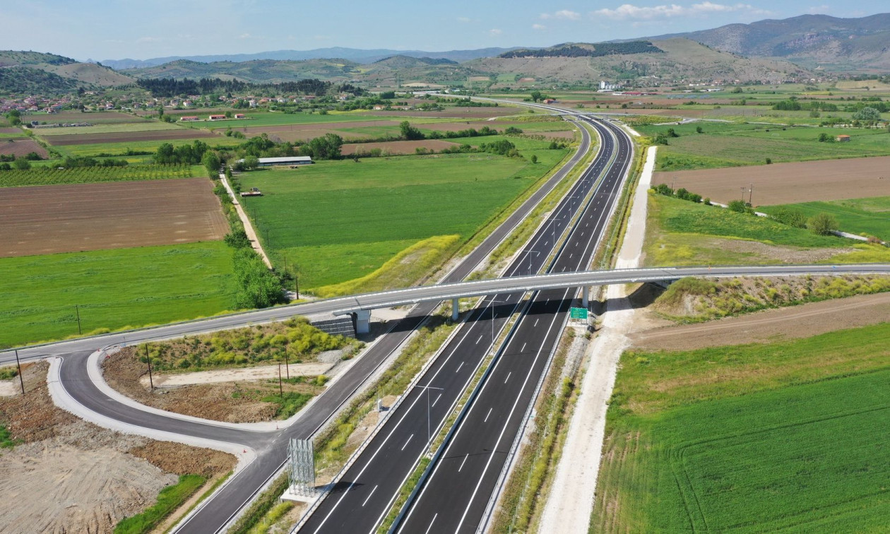 Στην κυκλοφορία από σήμερα το βόρειο τμήμα του Ε65 – Μέχρι πότε θα λειτουργεί χωρίς διόδια
