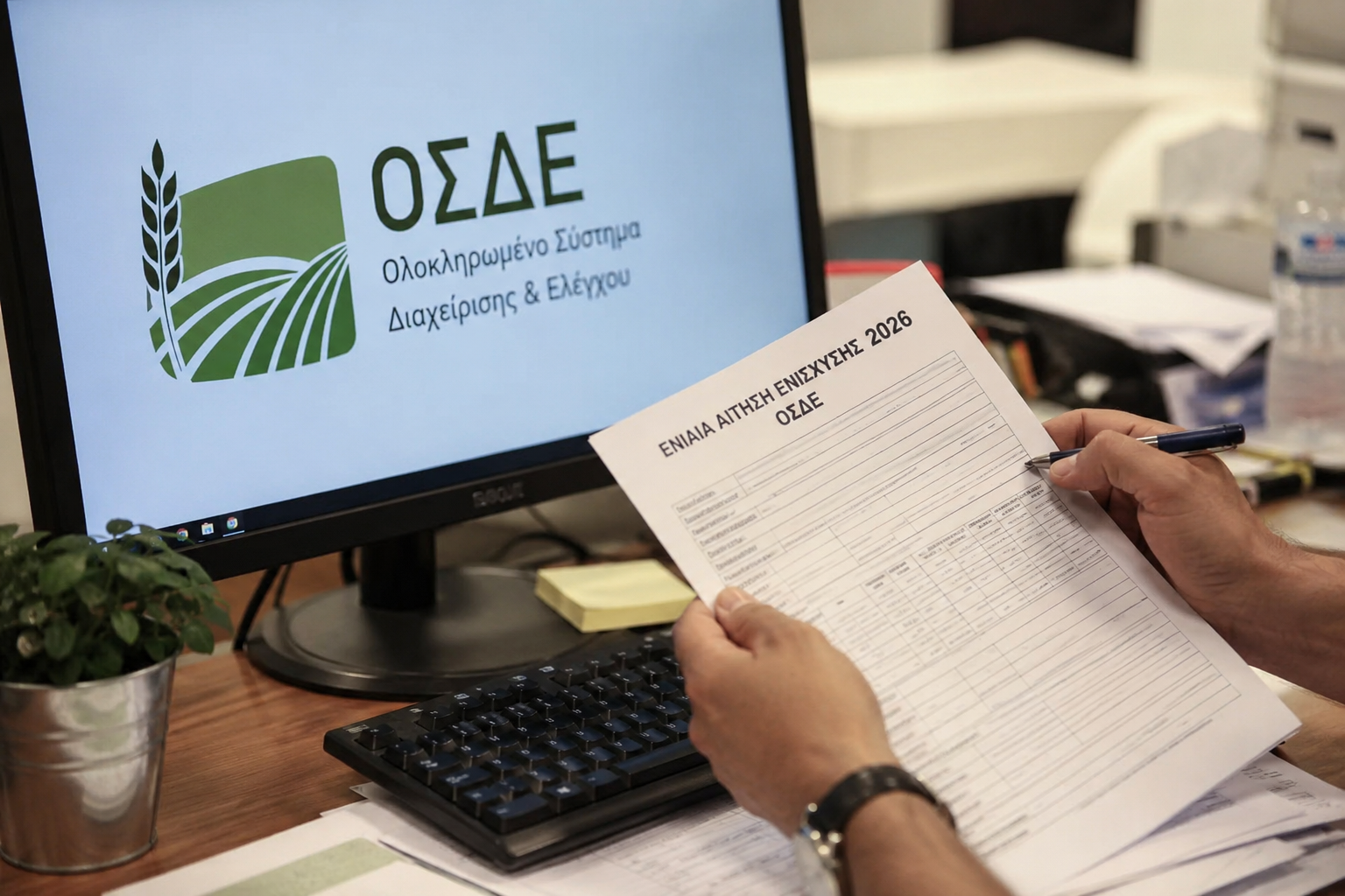 Αγροτικά - Πλησιάζει η έναρξη των δηλώσεων ΟΣΔΕ – Πιο κοντά το σενάριο της τμηματικής υποβολής Αγροτικά - Πλησιάζει η έναρξη των δηλώσεων ΟΣΔΕ – Πιο κοντά το σενάριο της τμηματικής υποβολής
