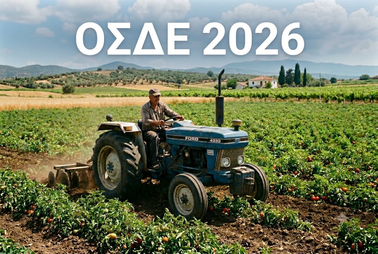 ΑΓΡΟΤΙΚΑ - Με υποβολή ΟΣΔΕ έως τις 15 Σεπτεμβρίου η προκαταβολή 75% του τσεκ Οκτώβριο, οι υπόλοιποι πάνε για Νοέμβριο ΑΓΡΟΤΙΚΑ - Με υποβολή ΟΣΔΕ έως τις 15 Σεπτεμβρίου η προκαταβολή 75% του τσεκ Οκτώβριο, οι υπόλοιποι πάνε για Νοέμβριο
