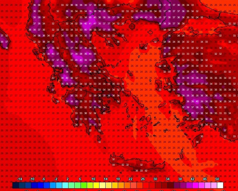 ΘΕΣΣΑΛΙΑ - Έρχεται καύσωνας το Σαββατοκύριακο με 38-40 βαθμούς στη Θεσσαλία (χάρτες) ΘΕΣΣΑΛΙΑ - Έρχεται καύσωνας το Σαββατοκύριακο με 38-40 βαθμούς στη Θεσσαλία (χάρτες)