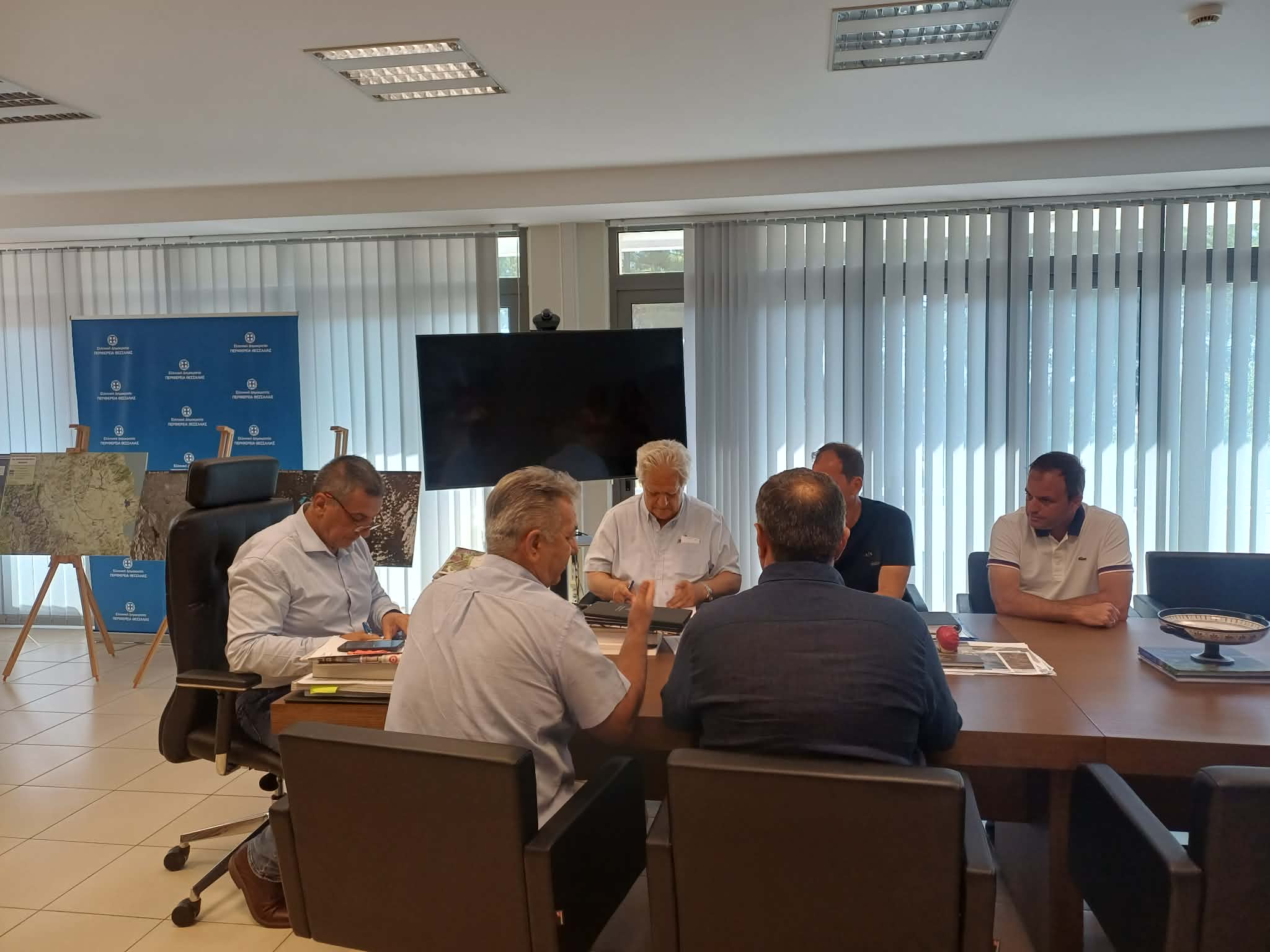 Υπεγράφη η σύμβαση ολοκλήρωσης του έργου της παράκαμψης Συκεώνας- πιο ασφαλής η σύνδεση της Λάρισας με την Καρδίτσα (ΦΩΤΟ)