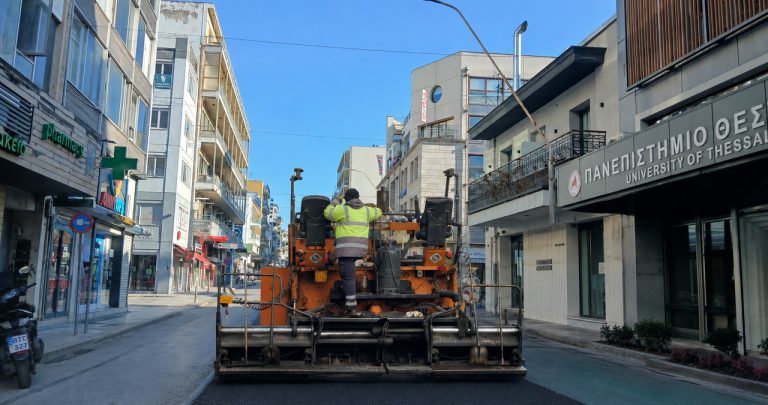 ΒΟΛΟΣ - Βόλος: Αρχίζουν οι εργασίες ασφαλτόστρωσης στις οδούς Ιάσονος και Δημητριάδος ΒΟΛΟΣ - Βόλος: Αρχίζουν οι εργασίες ασφαλτόστρωσης στις οδούς Ιάσονος και Δημητριάδος