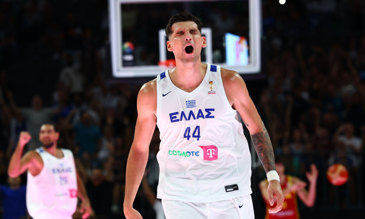 ΑΘΛΗΤΙΚΑ - Η Εθνική πήρε το «θρίλερ» με την Ισπανία στην παράταση με βραδιά καριέρας από Μήτογλου και Ντόρσεϊ ΑΘΛΗΤΙΚΑ - Η Εθνική πήρε το «θρίλερ» με την Ισπανία στην παράταση με βραδιά καριέρας από Μήτογλου και Ντόρσεϊ