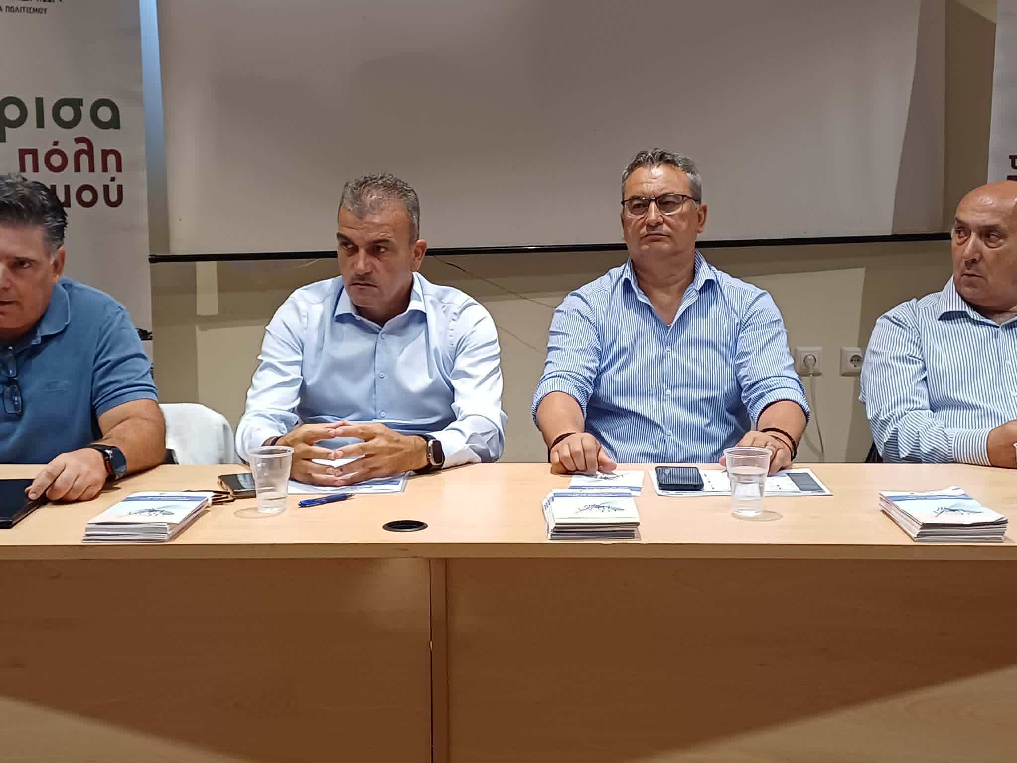 ΛΑΡΙΣΑ - Ανησυχία στη Λάρισα για την εξάπλωση του ιού του Δυτικού Νείλου- σύσκεψη φορέων στο Μύλο του Παππά (ΦΩΤΟ) ΛΑΡΙΣΑ - Ανησυχία στη Λάρισα για την εξάπλωση του ιού του Δυτικού Νείλου- σύσκεψη φορέων στο Μύλο του Παππά (ΦΩΤΟ)