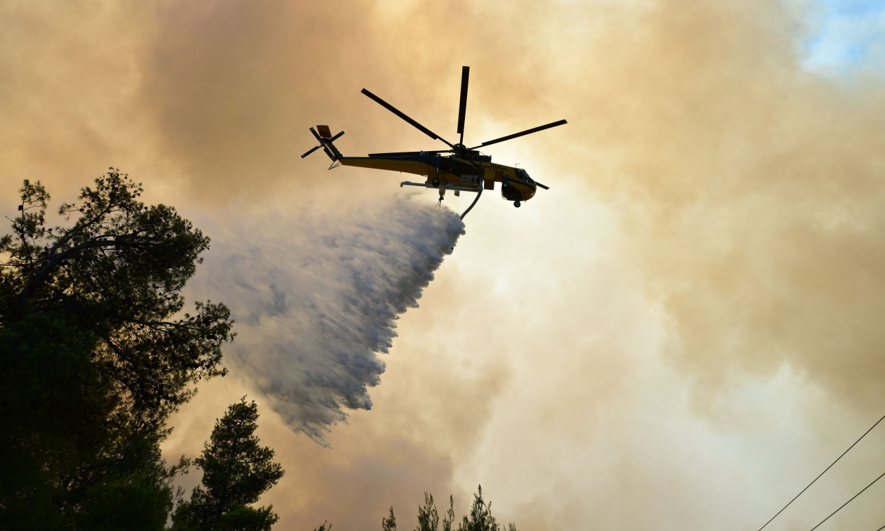 Τρίκαλα: Φωτιά στο Αγιόφυλλο - Μήνυμα από το 112 για ετοιμότητα
