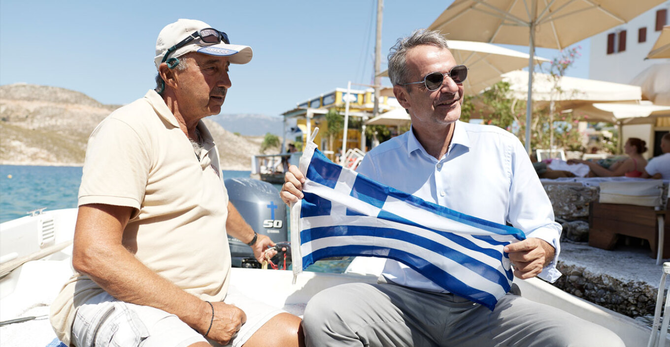 ΠΟΛΙΤΙΚΗ - Μητσοτάκης από Καστελλόριζο: «Κλείνουμε όλα τα ανοιχτά μέτωπα στην επόμενη τετραετία» - 37 έργα υποδομών, σπίτια σε γιατρούς ΠΟΛΙΤΙΚΗ - Μητσοτάκης από Καστελλόριζο: «Κλείνουμε όλα τα ανοιχτά μέτωπα στην επόμενη τετραετία» - 37 έργα υποδομών, σπίτια σε γιατρούς