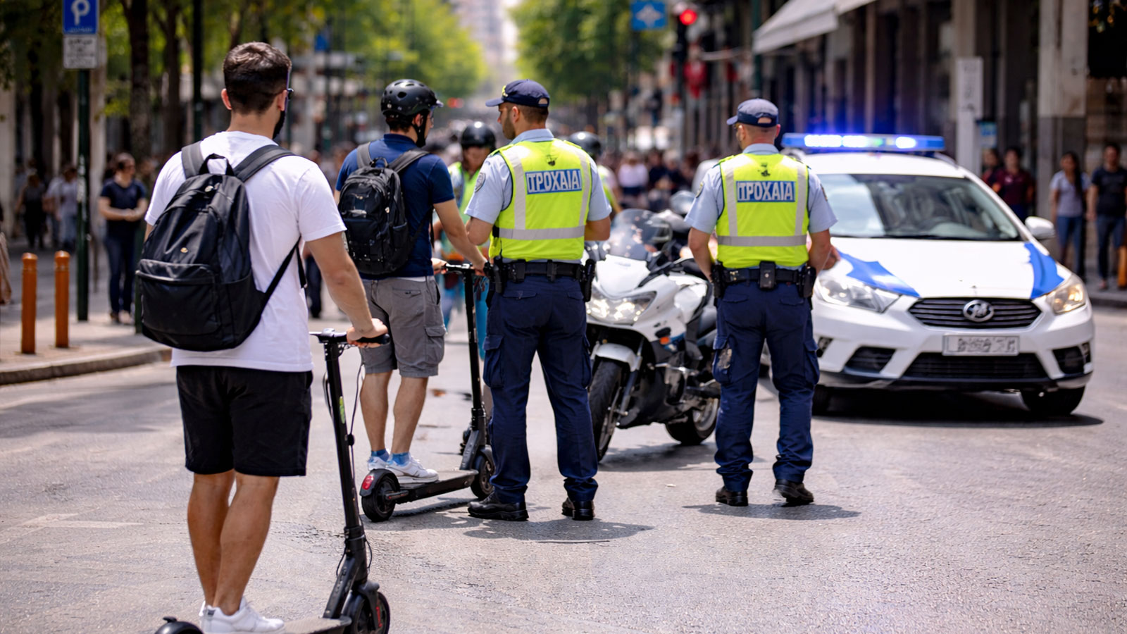 ΛΑΡΙΣΑ - Θεσσαλία: 102 παραβάσεις για μη χρήση κράνους σε μία εβδομάδα – Αρνητική πρωτιά της Λάρισας στα ηλεκτρικά πατίνια ΛΑΡΙΣΑ - Θεσσαλία: 102 παραβάσεις για μη χρήση κράνους σε μία εβδομάδα – Αρνητική πρωτιά της Λάρισας στα ηλεκτρικά πατίνια