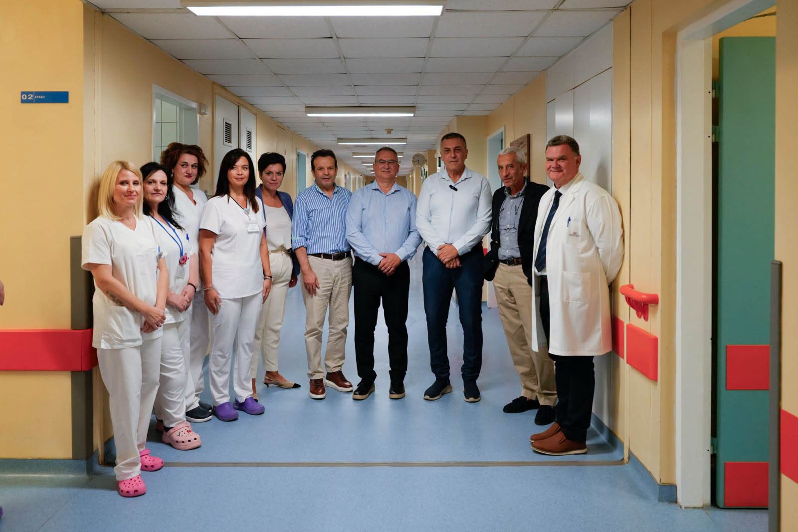 Ο Δημήτρης Κουρέτας για τα εγκαίνια του τμήματος μεταμόσχευσης μυελού στο Πανεπιστημιακό Ο Δημήτρης Κουρέτας για τα εγκαίνια του τμήματος μεταμόσχευσης μυελού στο Πανεπιστημιακό
