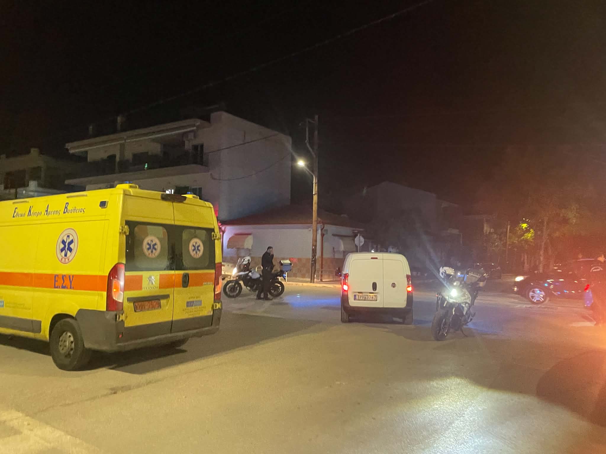 ΛΑΡΙΣΑ - Τροχαίο με τραυματισμό διανομέα στη Λάρισα το βράδυ της Παρασκευής (ΦΩΤΟ) ΛΑΡΙΣΑ - Τροχαίο με τραυματισμό διανομέα στη Λάρισα το βράδυ της Παρασκευής (ΦΩΤΟ)