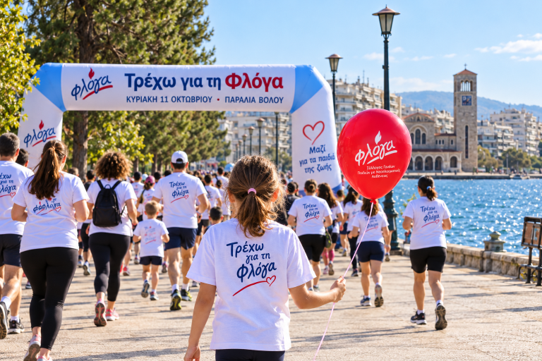 ΒΟΛΟΣ - Βόλος: Μεγάλη συμμετοχή στο «Τρέχω για τη Φλόγα» – Αλληλεγγύη στα παιδιά με καρκίνο ΒΟΛΟΣ - Βόλος: Μεγάλη συμμετοχή στο «Τρέχω για τη Φλόγα» – Αλληλεγγύη στα παιδιά με καρκίνο