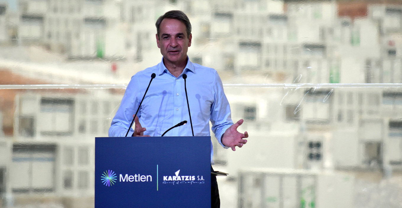 Μητσοτάκης από τη Λάρισα: Καμία χώρα δεν είναι «Γαλατικό Χωριό» μακριά από την παγκόσμια καταιγίδα