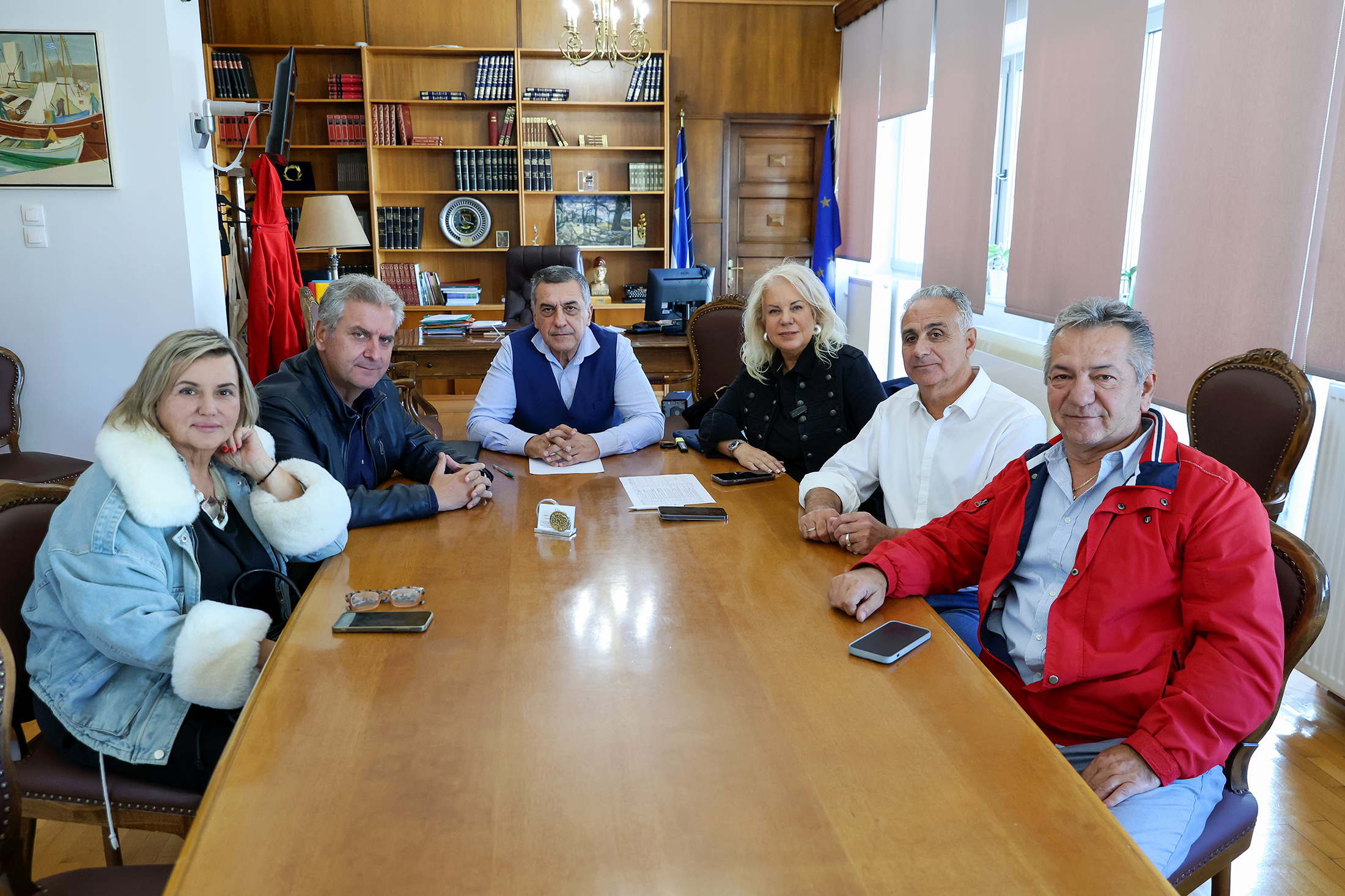 ΒΟΛΟΣ - Σύσκεψη Δημ. Κουρέτα στην ΠΕ Μαγνησίας για προγραμματισμό αθλητικών έργων ΒΟΛΟΣ - Σύσκεψη Δημ. Κουρέτα στην ΠΕ Μαγνησίας για προγραμματισμό αθλητικών έργων