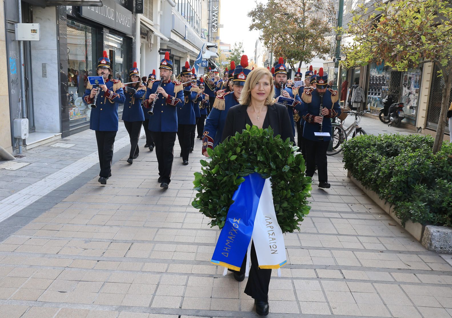 ΛΑΡΙΣΑ - Δήμος Λαρισαίων: Με λαμπρότητα οι εορτασμοί για την Απελευθέρωση της Λάρισας από τη γερμανική κατοχή ΛΑΡΙΣΑ - Δήμος Λαρισαίων: Με λαμπρότητα οι εορτασμοί για την Απελευθέρωση της Λάρισας από τη γερμανική κατοχή