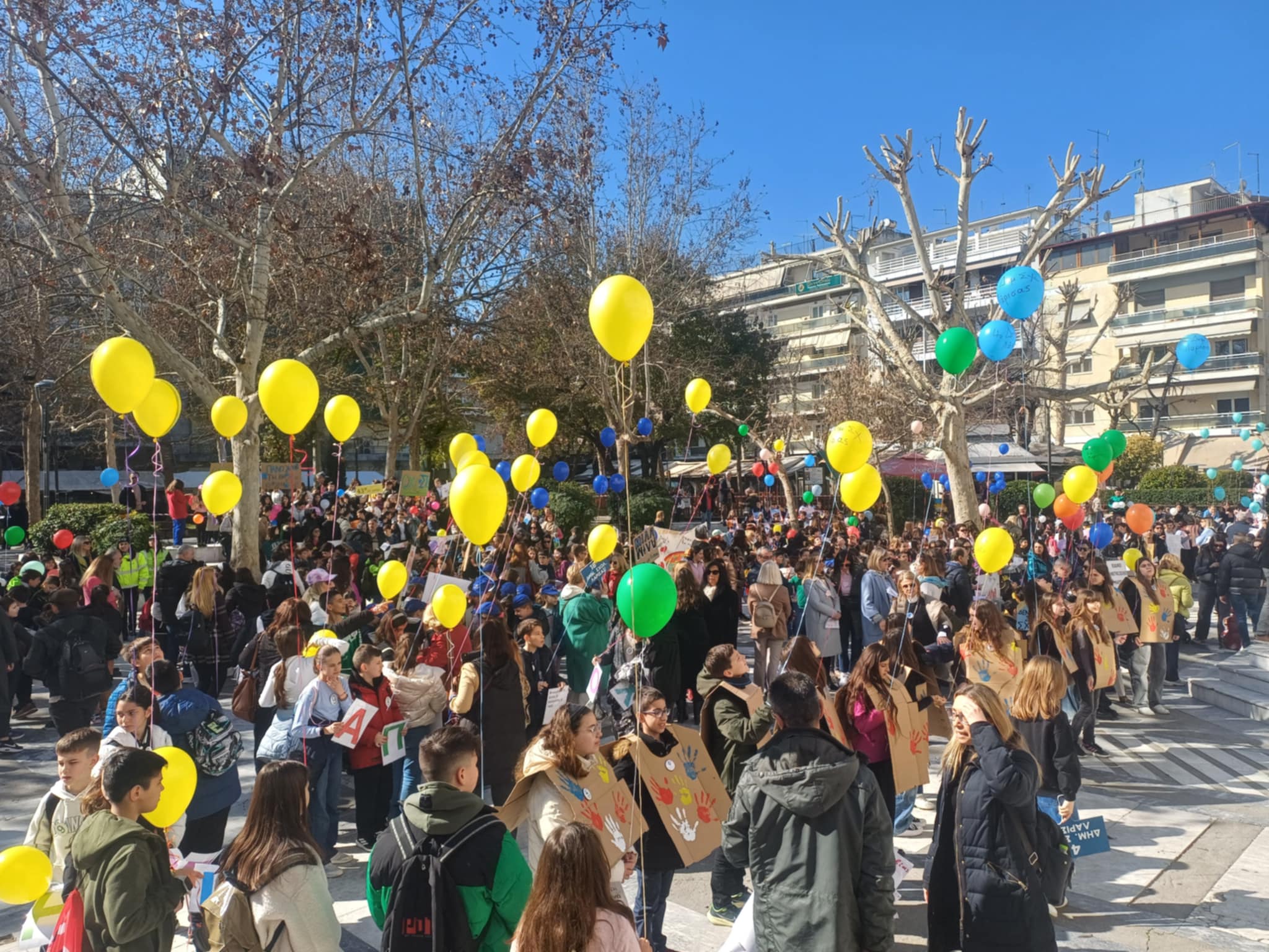 «Ένας κόσμος χωρίς βία ξεκινά από τα σχολεία»-εκδήλωση στην Ταχυδρομείου (ΦΩTO+βίντεο)