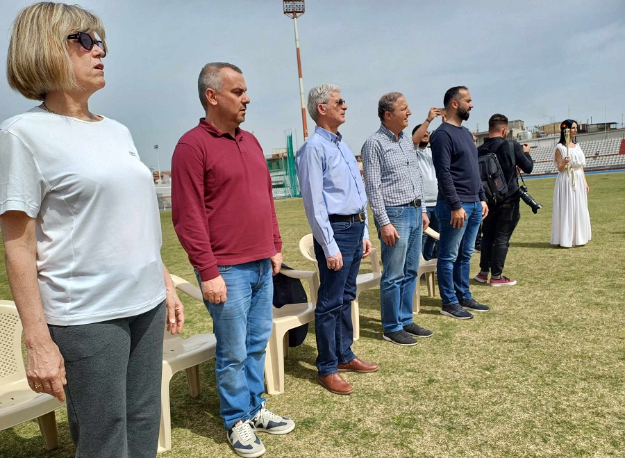 Μαθητές αναβίωσαν τους αρχαίους ολυμπιακούς αγώνες στο στάδιο Αλκαζ-άρ (ΦΩΤΟ+video)