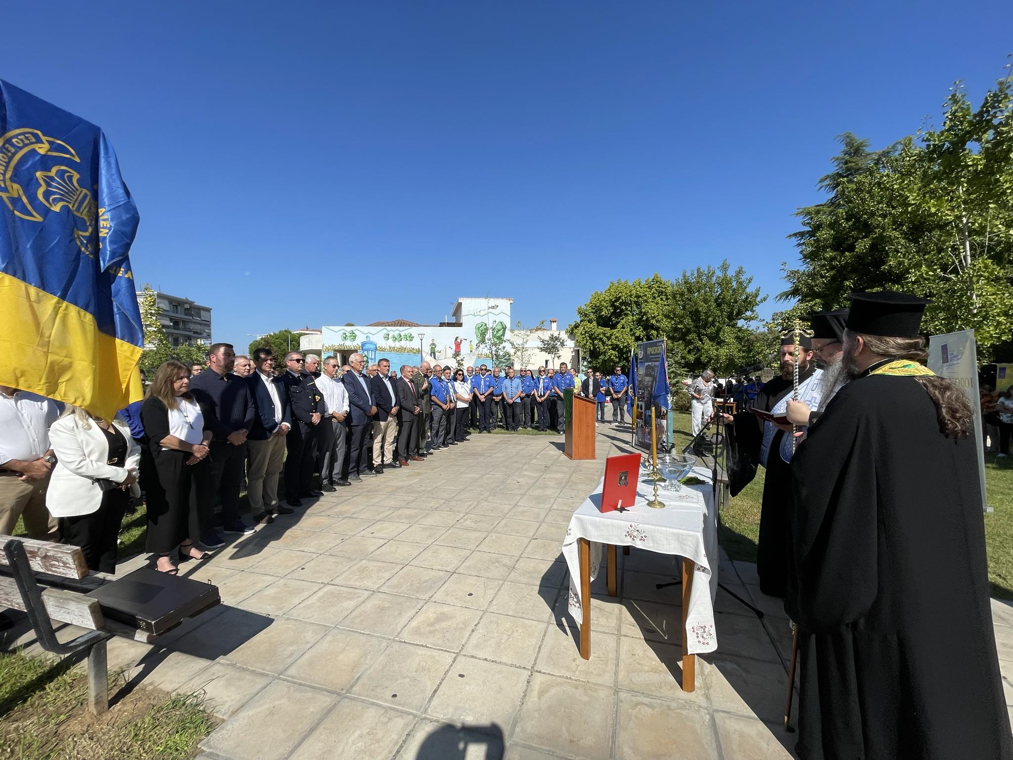 Οι πρόσκοποι απέκτησαν τη δική του πλατεία  στη Λάρισα (ΦΩΤΟ)