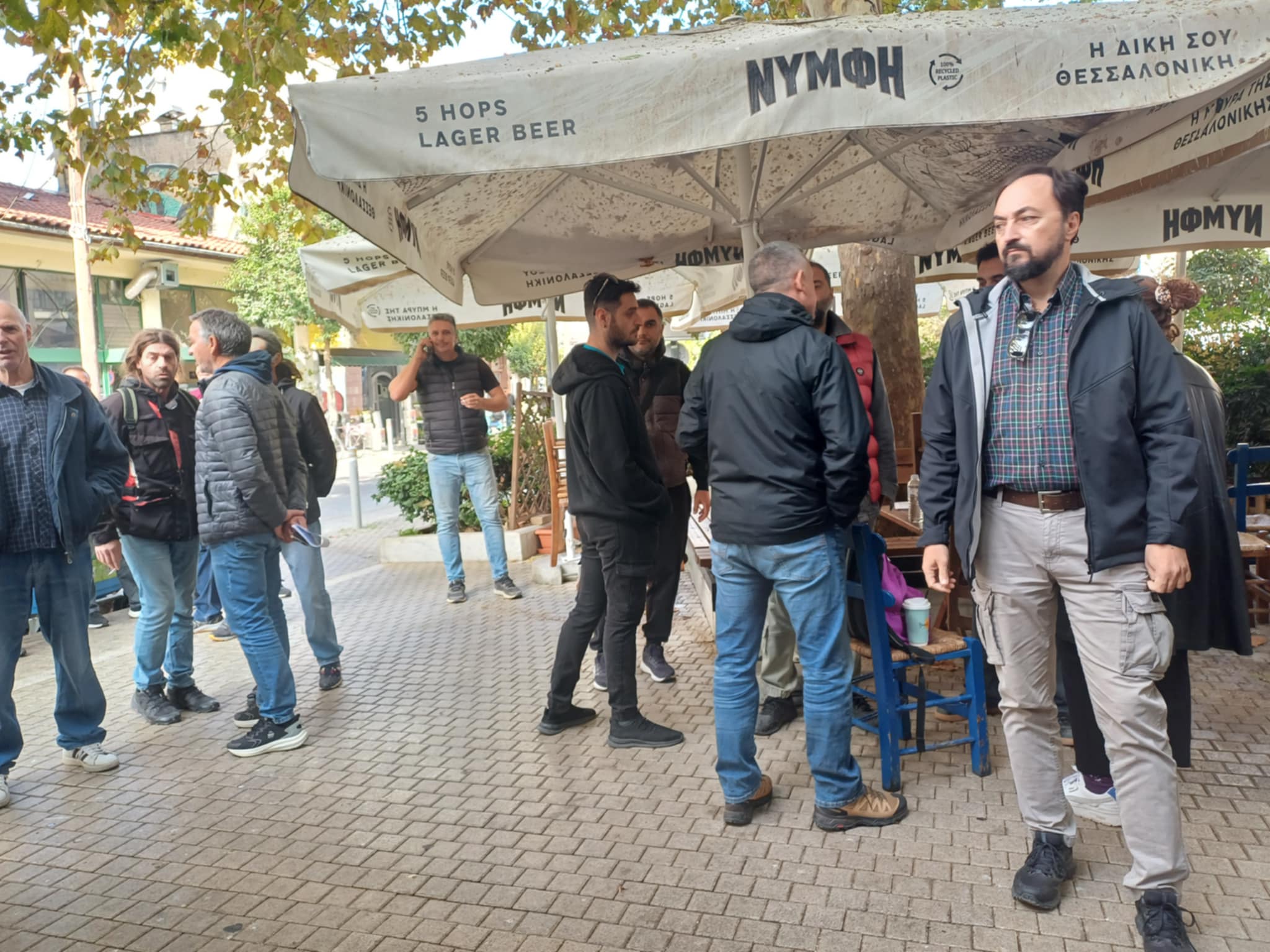 Απεργιακή συγκέντρωση οικοδόμων στη Λάρισα στην πλατεία Εργατικού Κέντρου-τι διεκδικούν (ΦΩΤΟ)