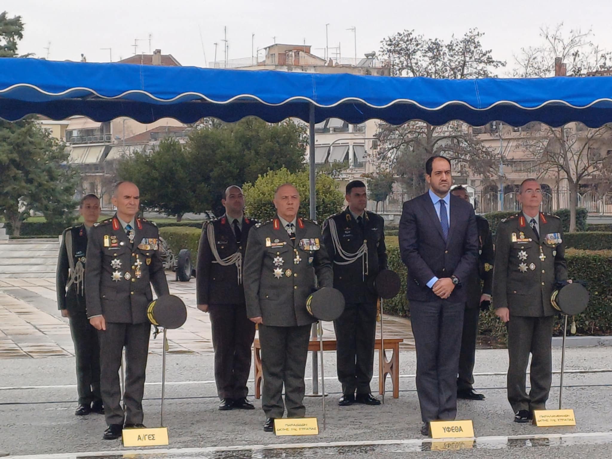 Τελετή παράδοσης -παραλαβής στην 1η Στρατιά (ΦΩΤΟ)