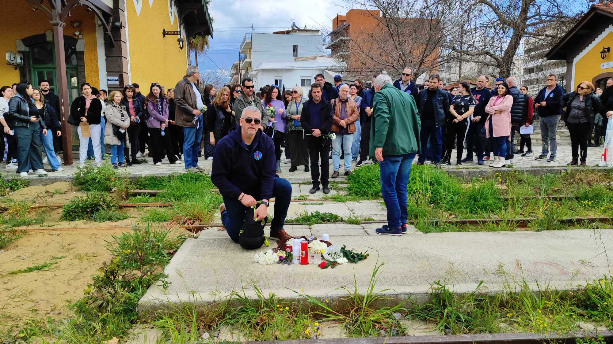 Παμβολιώτικο συλλαλητήριο: Πορεία προς το πανεπιστήμιο και το σταθμό του ΟΣΕ στο Βόλο (ΦΩΤΟ)