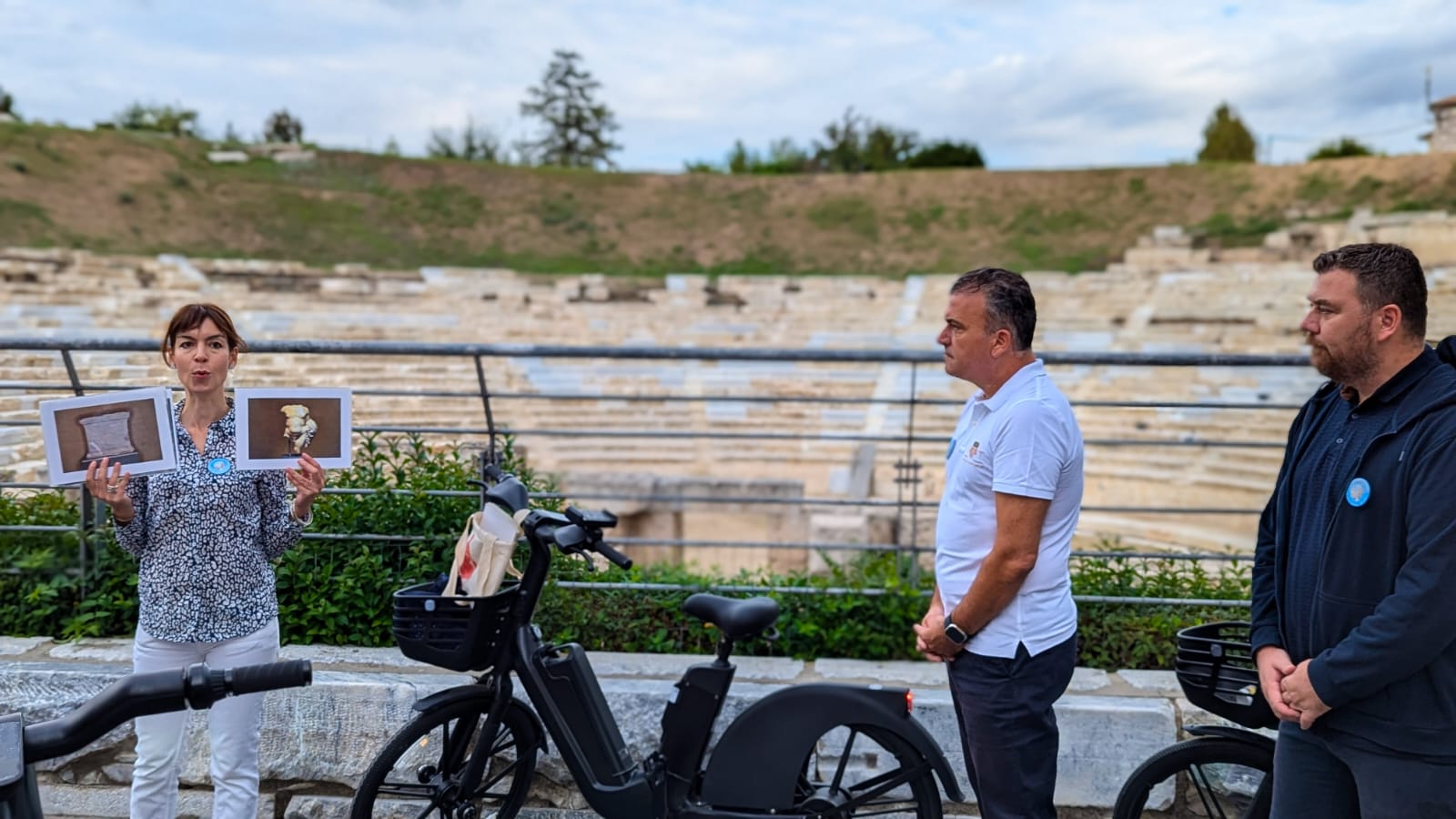 Ξενάγηση με ποδήλατο σε μνημεία και τοπόσημα της Λάρισας (ΦΩΤΟ)