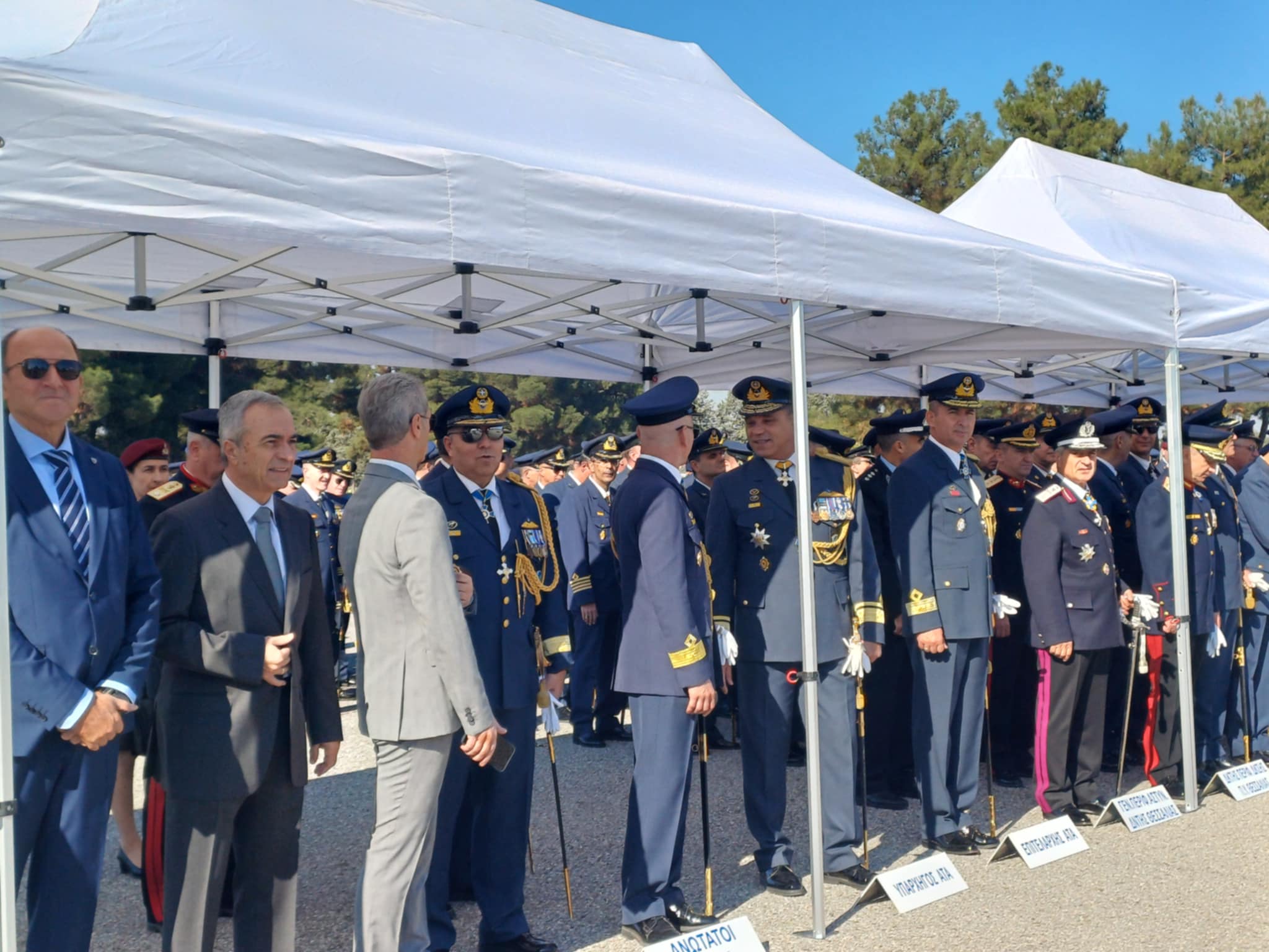 Με πανηγυρικό τρόπο  ξεκίνησαν οι εκδηλώσεις στην 110 Πτέρυγα Μάχης για τον εορτασμό της Πολεμικής Αεροπορίας (ΦΩΤΟ)