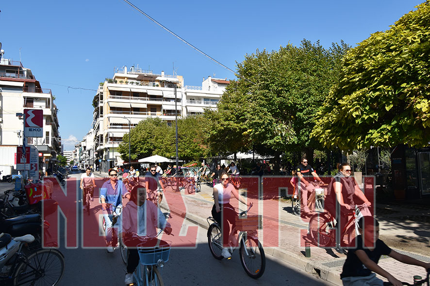 Με ποδηλατοβόλτα ολοκληρώθηκε η Εβδομάδα Κινητικοτητας στο Δήμο Καρδίτσας (φωτό+βίντεο)