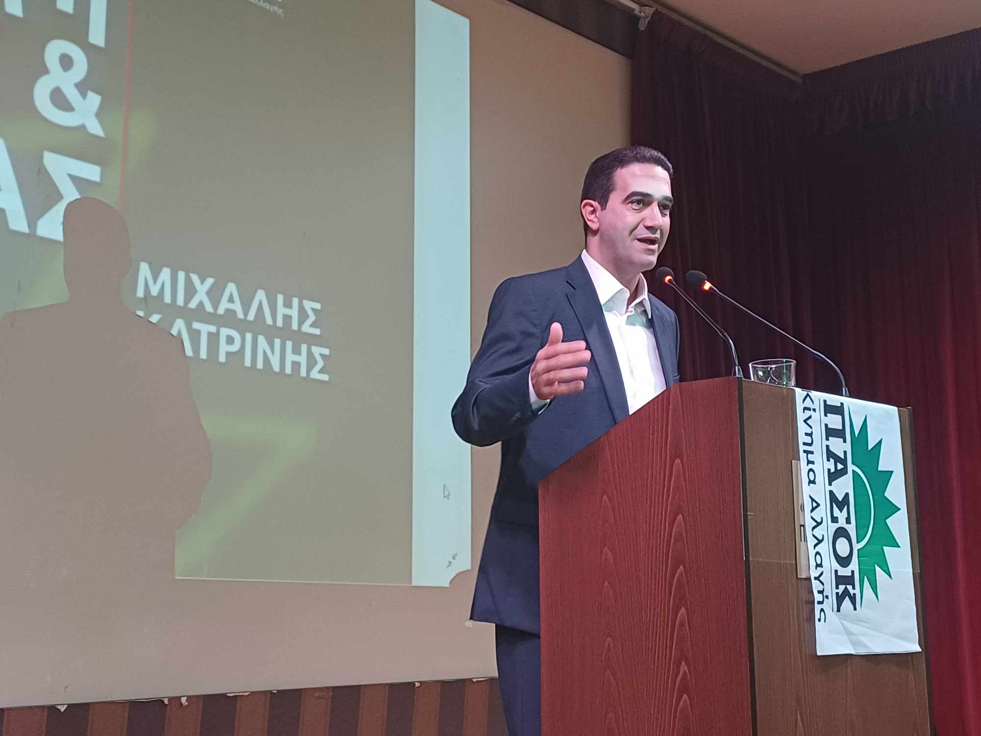 Κατρίνης από τη Λάρισα: οι πολίτες έχουν την επιλογή της Ρήξης και της Ελπίδας